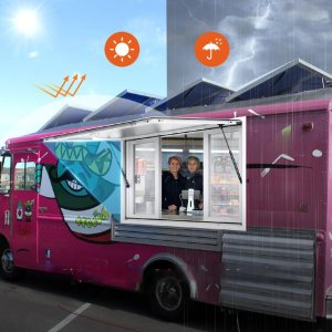 Okienko gastronomiczne okno podawcze 94,3x94,3cm food truck gastronomia 4