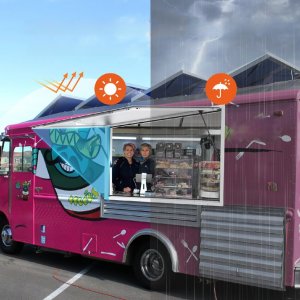 Okno Gastronomiczne Koncesyjne Food Truck 91,5 x 61 cm 5