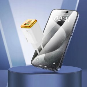 Ładowarka sieciowa do telefonu Hoco USB A + USB C QC3.0 PD 3A 20W N52 biała 4