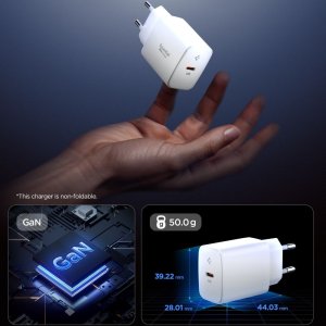 Ładowarka sieciowa Spigen Essential EE201EU 1-port USB-C Network Charger 20W White 3