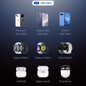 Ładowarka sieciowa Spigen Essential EE201EU 1-port USB-C Network Charger 20W White 5