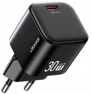 Ładowarka sieciowa USAMS JO Series CC262 30W USB-C + kabel USB-C/Lightning 1m biały 2