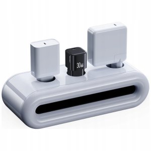 Ładowarka sieciowa USAMS JO Series CC262 30W USB-C + kabel USB-C/Lightning 1m biały 6