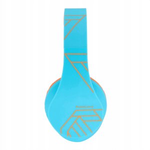 Słuchawki PowerLocus P2 Kids Headphones blue/orange 2
