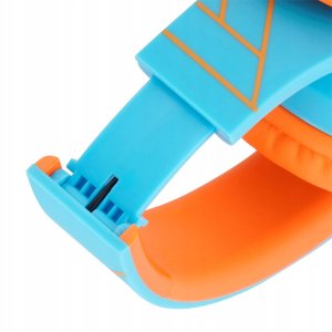 Słuchawki PowerLocus P2 Kids Headphones blue/orange 5