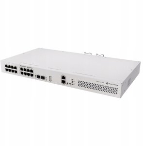 MikroTik Cloud Router Switch 418-8P-8G-2S+RM with RouterOS L5, racmount case | MikroTik 3