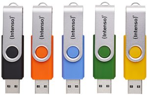 Intenso Office Line 256GB USB Stick 3.2 Multipack x5 bunt 11