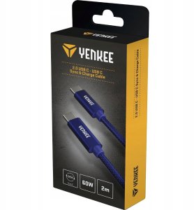YCU C102 BE Kabel USB C-C 2.0/ 2m YENKEE 7