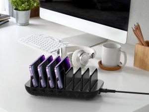 HUB USB Conceptronic CONCEPTRONIC ładowarka 7Port 7xUSB-C 160WPD3.0 sw 2