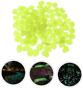 ATL AG653D Kamienie świecące fluor żółte 3