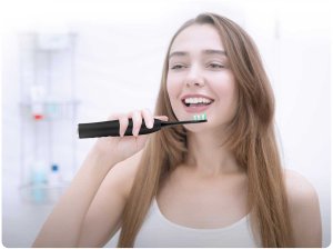 Szczoteczka soniczna do zębów zestaw z ETUI Sonica B3 czarna 6