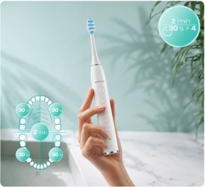 Szczoteczka Berdsen Szczoteczka soniczna do zębów zestaw z ETUI Sonica B3 biała 8