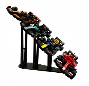 Stojak Poczwórny Uchwyt 3D Stand Podstawka / Modele Lego Speed Formuła 1 F1 3