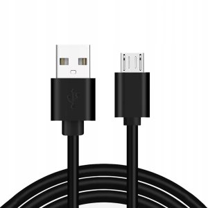 Kabel USB Hello Case USB-A - microUSB 1 m Czarny (GSMA0117) 4