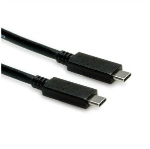 Kabel USB Roline USB-C - USB-C 0.5 m Czarny (11.02.9056) 3