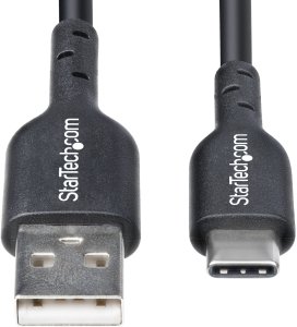 Kabel USB StarTech USB-A - USB-C 0.3 m Czarny (USB2AC30CMBK) 5