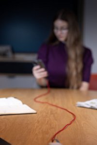 Kabel USB Troika USB-C - USB-C + Lightning 2 m Czerwony (CBL20/RD) 2