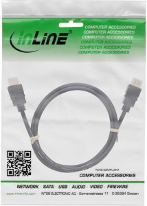 Kabel InLine HDMI - HDMI 1 m czarny 2