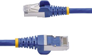 StarTech.com 3m Blue CAT8 Ethernet Cable, Snagless, S/FTP, 25G/40G - Patch-Kabel - RJ-45 (M) zu RJ-45 (M) - 3 m - 5.6 mm - S/FTP - 50 Mikrometer - CAT 5/5e/6/6a/8 - IEEE 802.3bt/IEEE 802.3ba - halogenfrei, passiv, ohne Haken - Blau 3