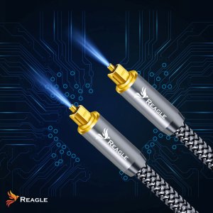 Kabel Reagle Toslink - Toslink 3m szary 8