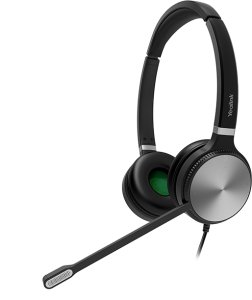 Słuchawki Yealink YHS36 Zestaw słuchawkowy Przewodowa Opaska na głowę Biuro/centrum telefoniczne Czarny, Srebrny 2