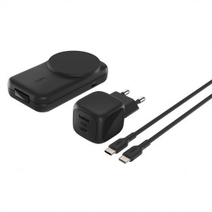Belkin UltraCharge 25W Qi2 magn. 2-in-1 Lad.klappb.sw. WIZ038kqBK 6