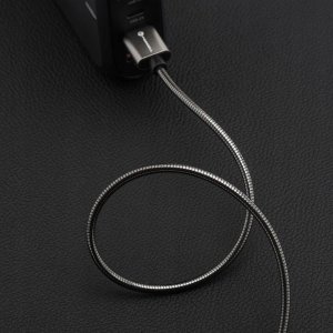 Kabel USB ForCell USB-A - USB-C 2 m Srebrny 2