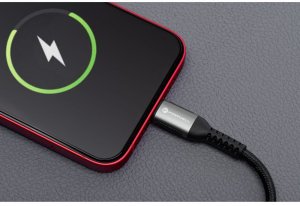 Kabel USB ForCell USB-C - USB-C 0.25 m Czarny 3