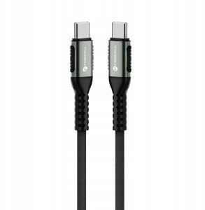 Kabel USB ForCell USB-C - USB-C 0.5 m Czarny 5
