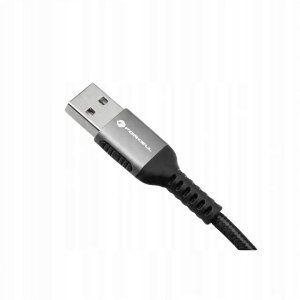 Kabel USB ForCell USB-A - USB-C 0.25 m Czarny 9