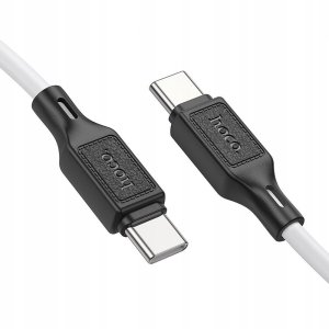 Kabel USB Hoco USB-C - USB-C 1 m Biały 5