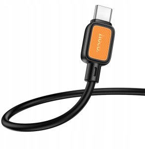 Kabel USB Hoco USB-C - USB-C 1 m Czarny 3