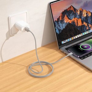 Kabel USB Hoco USB-A - Lightning 1 m Szary 5