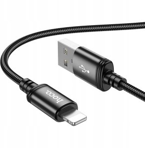 Kabel USB Hoco USB-A - Lightning 2 m Czarny 5
