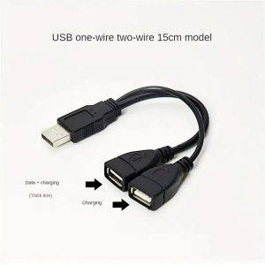 PREMIUMCORD Nabíjecí kabel USB 2.0, 15cm, černá 4