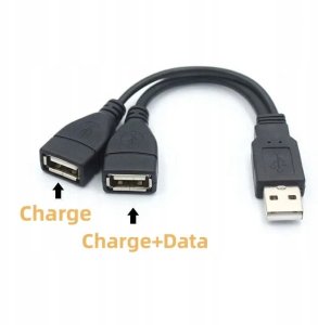 PREMIUMCORD Nabíjecí kabel USB 2.0, 15cm, černá 10