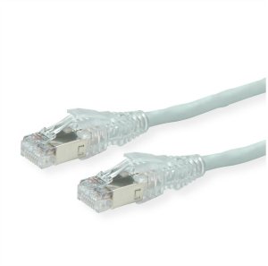 Kabel krosowy DÄTWYLER Cat.6A (Class EA) S/FTP, CU 7702 flex LSOH, AMP v2, krzyżowy, szary, 10 m 2