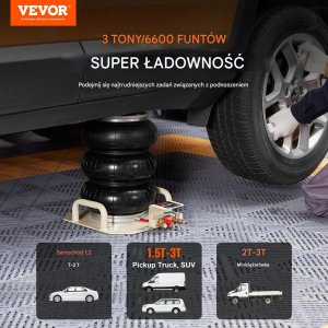 Podnośnik pneumatyczny 3T 7