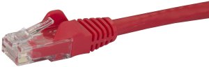 StarTech.com 0,5m Cat6 Snagless RJ45 Ethernet Netzwerkkabel - Rot - 50cm Cat 6 UTP Kabel - Netzwerkkabel - RJ-45 (M) zu RJ-45 (M) - 50 cm - UTP - CAT 6 - geformt, ohne Haken, verseilt - Rot 2