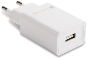 Ładowarka sieciowa USB 12W/2.4A 5V biała 3