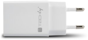 Ładowarka sieciowa USB 12W/2.4A 5V biała 4