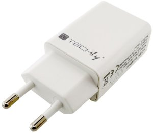 Ładowarka sieciowa USB 12W/2.4A 5V biała 6