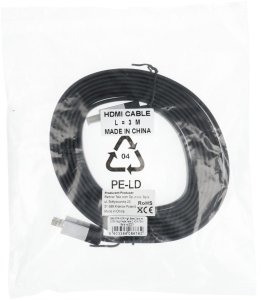 Kabel OEM HDMI - HDMI 3m czarny 3