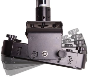 B-Tech BT893-FD uchwyt do montażu projektora Sufit Czarny, Chrom 3