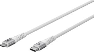 Kabel USB Goobay Lightning - USB-C 1 m Biały (RB74519) 2