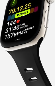 Nomad Tempo Band, black - AW 45mm / 46mm 3