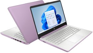Dotykowy laptop HP 14-dq0804ds / A9ET6UA / Intel N4120 / 8GB / 64GB eMMC / HD / Dotyk / Win 11 / Fioletowy 4
