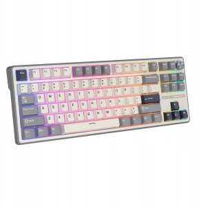 Klawiatura Royal Kludge R87 Pro Hot-Swappable Linear Cream Switch (R87PRO-HG-BS-US) 3