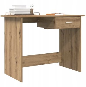 Biurko vidaXL Dąb Artisan 100 cm x 50 cm 3