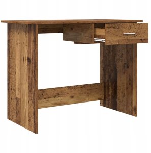 Biurko vidaXL Brązowe 100 cm x 50 cm 5